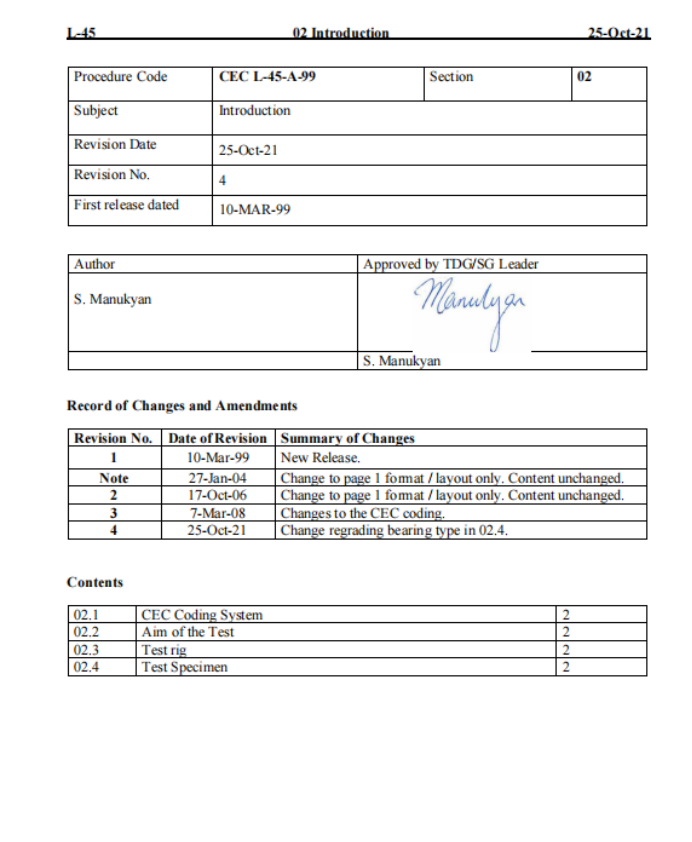 CEC L-45-A-99Viscosity Shear Stability Of Transmission Lubricants